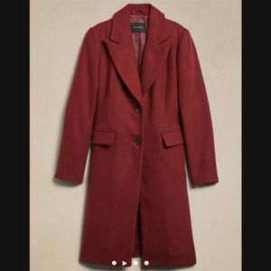 Coat banana republic XL